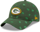 Green Bay Packers Scatter 9TWENTY Women's Adjustable Hat