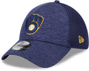 Milwaukee Brewers Team Stripe 39THIRTY Stretch Fit Hat