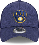 Milwaukee Brewers Team Stripe 39THIRTY Stretch Fit Hat