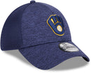 Milwaukee Brewers Team Stripe 39THIRTY Stretch Fit Hat