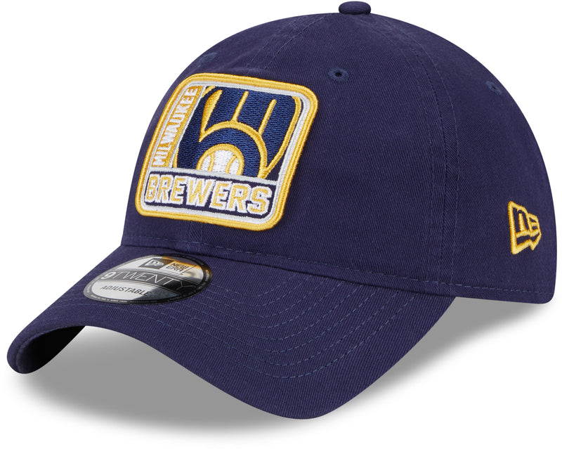 Milwaukee Brewers Logo Mix 9TWENTY Adjustable Hat