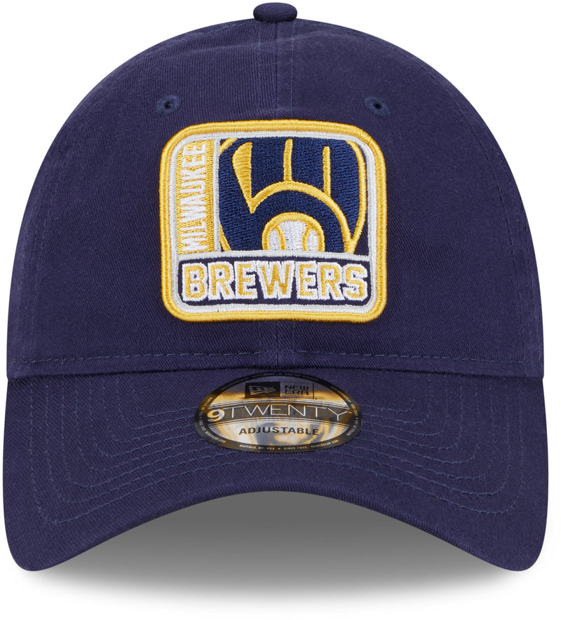 Milwaukee Brewers Logo Mix 9TWENTY Adjustable Hat