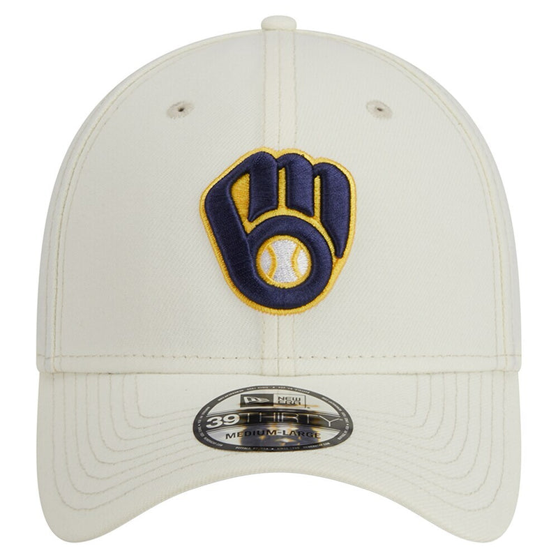 Milwaukee Brewers Classic D1 39THIRTY Stretch Fit Hat
