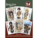 Don't Panic Games | Mangacards | 54 Card Game | Attack on Titan | Standard Size (Poker)
