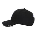 Ghostface Character Embroidered AOP Men's Black Baseball Cap