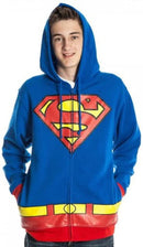 Superman Costume Men's Hooded Sweatshirt