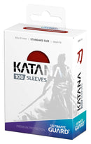 Katana Card Sleeves, 100ct, Red