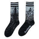 DEATH ON A PALE HORSE CREW SOCKS