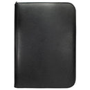 UP PRO BINDER 4 PKT VIVID ZIPPERED-BLACK