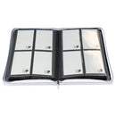 UP PRO BINDER 4 PKT VIVID ZIPPERED-WHITE