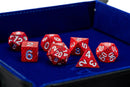 Dragon Scale Silicone Dice Set: Red (7ct Poly Set) by FANROLL