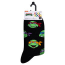 Retro Turtle Heads - Men's Crew Socks