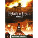 Don't Panic Games | Mangacards | 54 Card Game | Attack on Titan | Standard Size (Poker)
