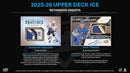 2025-26 Upper Deck Ice Hockey Hobby Box
