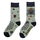 WIDOW'S WEB CREW SOCKS