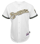 Milwaukee Brewers USMC Men's White Home Team Jersey