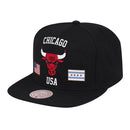 Chicago Bulls USA City Pride Snapback Cap