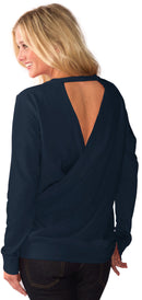 Chicago Bears Touch by Alyssa Milano Rhinestone Women's Navy Shirt