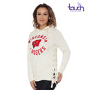 Wisconsin Badgers Weekend Raglan Pullover Hoodie