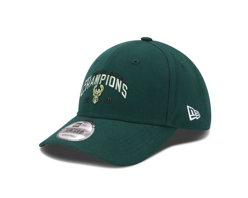 Milwaukee Bucks 2019 Division Champions 9FORTY Adjustable Hat