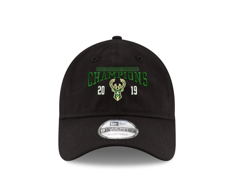 Milwaukee Bucks 2019 Division Champions 9TWENTY Adjustable Hat