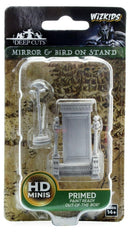 WZKDS UNPT MINI MIRROR & BIRD OF STAND