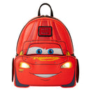 Cars 20th Anniversary Lightning McQueen Cosplay Light-Up Lenticular Mini Backpack