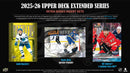 2025-2026 Upper Deck Hockey Extended Series Blaster Box