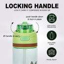 The Mandalorian Baby Grogu 24 oz Plastic Water Bottle On-the-Go Hydration