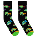 Retro Turtle Heads - Men's Crew Socks