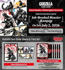 Godzilla Card Game: Sleeve & Card Set - Ink-Brushed Monster Rampage