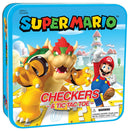 SUPER MARIO CHECKERS AND TIC-TAC-TOE