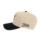 The Legend of Zelda Hylian Shield Embroidery Baseball Cap Snapback White