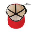One Piece (Animated) Monkey D. Luffy Embroidery Aframe Snapback Hat Cream