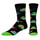 Retro Turtle Heads - Men's Crew Socks
