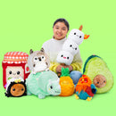 MINI SQUISHABLE BLACK & WHITE COW