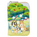Bluey: Characters - Backyard - Zip-Around Wallet
