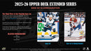 2025-2026 Upper Deck Hockey Extended Series Blaster Box