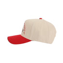 One Piece (Animated) Monkey D. Luffy Embroidery Aframe Snapback Hat Cream
