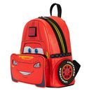 Cars 20th Anniversary Lightning McQueen Cosplay Light-Up Lenticular Mini Backpack