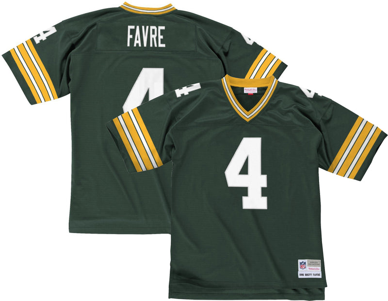 sld,mitchell,and,ness,green bay packers,brett favre,vintage,throwback,throw,back,jersey,clothing,tops,outerwear,reebok,adidas