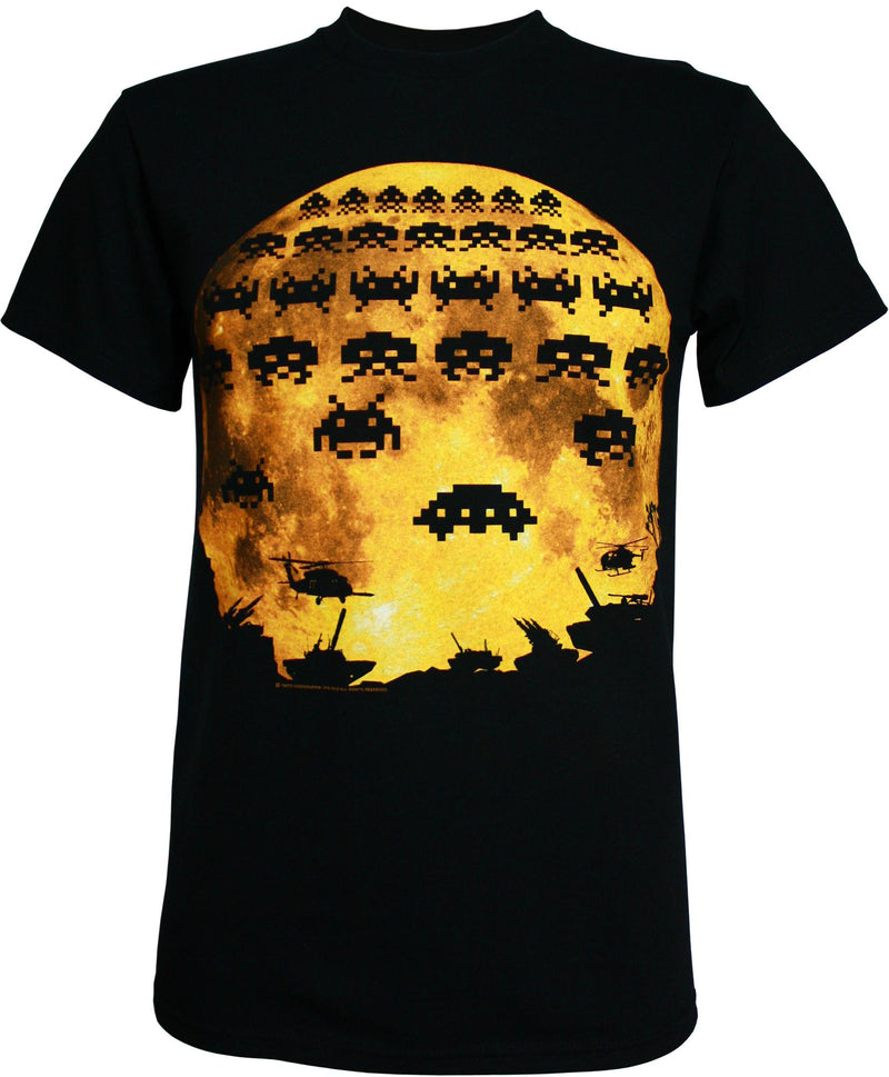 Space Invaders Moon Invasion T-Shirt
