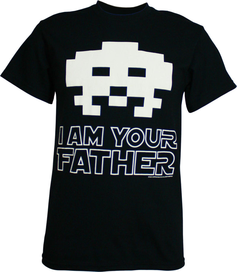 Space Invaders Alien Father T-Shirt