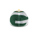 new era,green bay packers,39thirty,39 thirty,logo,wrapped,flex fit,hat,headwear,cap,clothing accessories,nfl,national football league