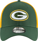 new era,green bay packers,39thirty,3930,2T,sided,two,tone,flex fit,baseball cap,hat,headwear,clothing accessories
