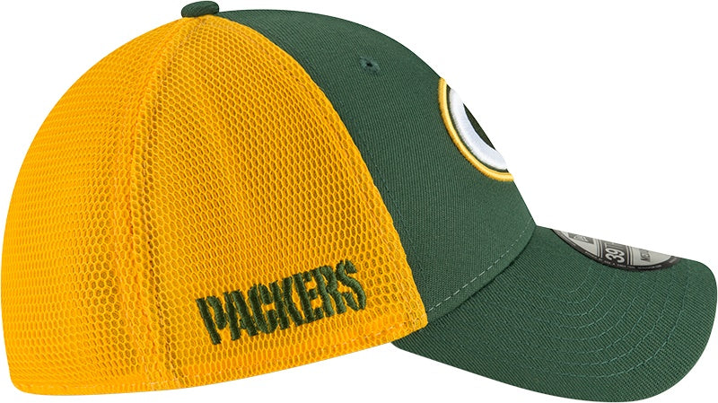 new era,green bay packers,39thirty,3930,2T,sided,two,tone,flex fit,baseball cap,hat,headwear,clothing accessories