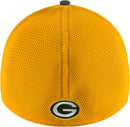 new era,green bay packers,39thirty,3930,2T,sided,two,tone,flex fit,baseball cap,hat,headwear,clothing accessories