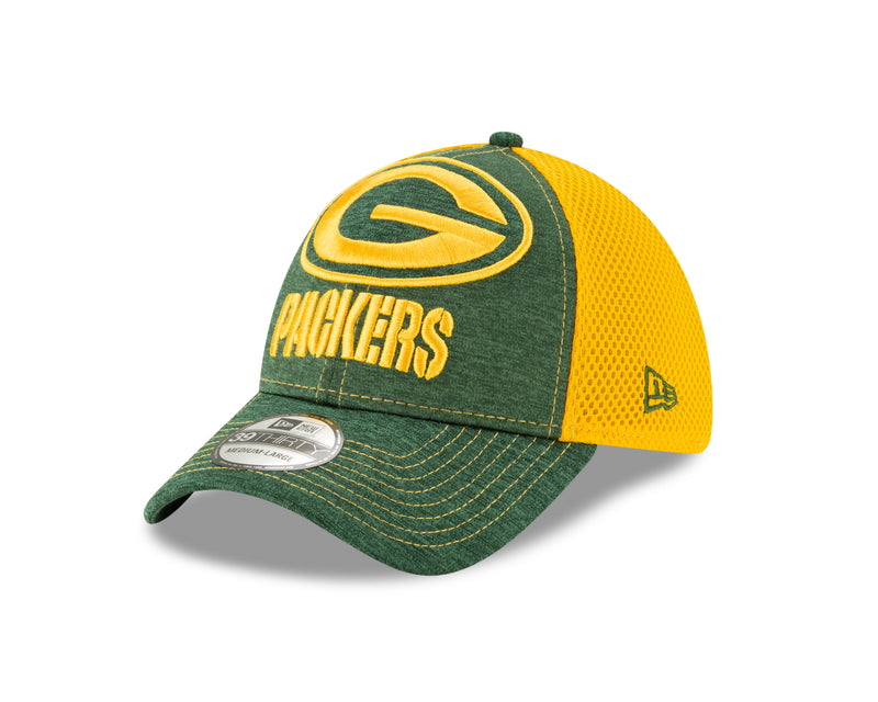 Green Bay Packers 39THIRTY Tonal Shade Neo Flex Fit Hat