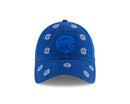 Chicago Cubs Logo Scatter 9TWENTY Women's Adjustable Hat