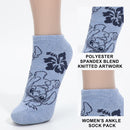Lilo & Stitch Bigface Tossed Art Ankle Socks For Women (Pack of 5)